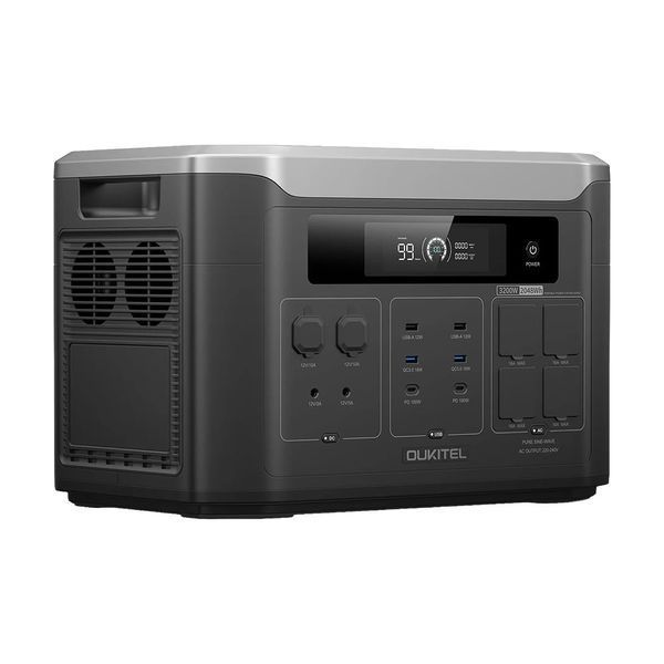 Портативна зарядна станція OUKITEL BP3000E 3200W 2048Wh 42-00280 фото