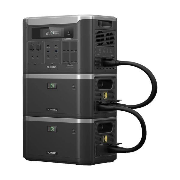 Портативна зарядна станція OUKITEL BP3000E 3200W 2048Wh 42-00280 фото