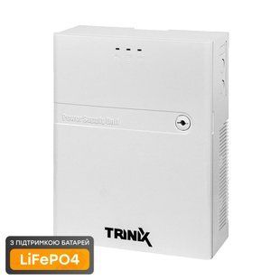 ДБЖ Trinix PSU-1205LED(P) LiFePO4 12 В 5 А, пластиковий бокс, під АКБ 18 А&middot;год 41-00052 фото