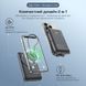 Повербанк 10000mAh Choetech B735 Black QC3.0 PD3.0 бездротова магнітна зарядка, вбудований кабель, підставка 43-00149 фото 5