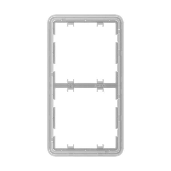 Рамка Ajax Frame vertical для розумного вертикального комбінованого вимикача світла LightSwitch 26-00495 фото