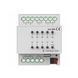 Модуль перемикачів на 8 каналів, 10A, KNX Akubela KXAC-B1R8A10