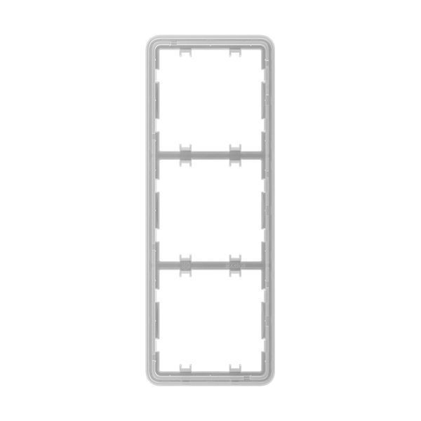 Рамка Ajax Frame vertical для розумного вертикального комбінованого вимикача світла LightSwitch 26-00496 фото