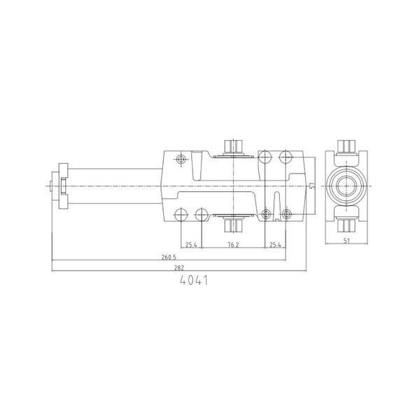 Дверний доводчик Dortec DT-4041 63-00066 фото