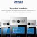 IP-відеопанель багатоабонентська 2Mp Akuvox R28A з екраном 4.3" та зчитувачем EM-Marine / Mifare / NFC 87-00040 фото 4