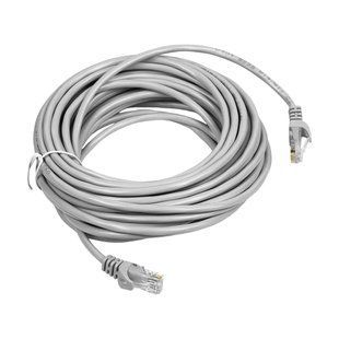 Патч-корд мережевий Trinix UTP, RJ-45, CAT.5 20m Gray 73-00642 фото