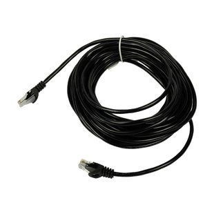 Патч-корд мережевий Trinix UTP, RJ-45, CAT.5 20m Black 73-00644 фото