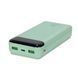 Повербанк 20000 mAh Power Bank Kraft KPB-2020FC Green 22.5W QC3.0 43-00095 фото 4