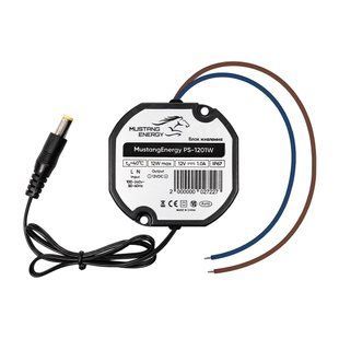 Блок живлення Mustang Energy PS-1201W 12V/1A вологозахищений IP67 43-00101 фото
