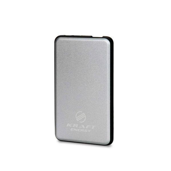 Повербанк 6000mAh Power Bank Kraft TPB-3006 Gray 22.5W QC3.0 43-00052 фото