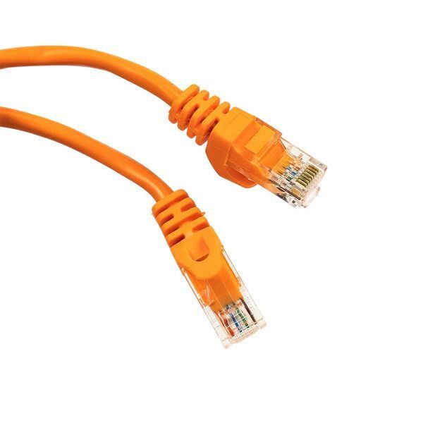 Патч-корд мережевий Trinix UTP, RJ-45, CAT.5 0.5m Orange 73-00609 фото