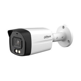 HDCVI-відеокамера 8Mp Dahua DH-HAC-HFW1801TLMP-IL-A f=2.8mm, ІЧ+LED, з мікрофоном 99-00013752 фото