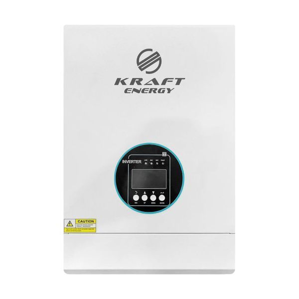 Гібридний високочастотний інвертор 3kW Kraft KRF-HFWIM-3KW/24V-80A 42-00111 фото