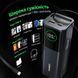 Повербанк 20000mAh Choetech B1012 Grey 100W з EU адаптером QC3.0 PD3.0, вбудований кабель 43-00164 фото 5