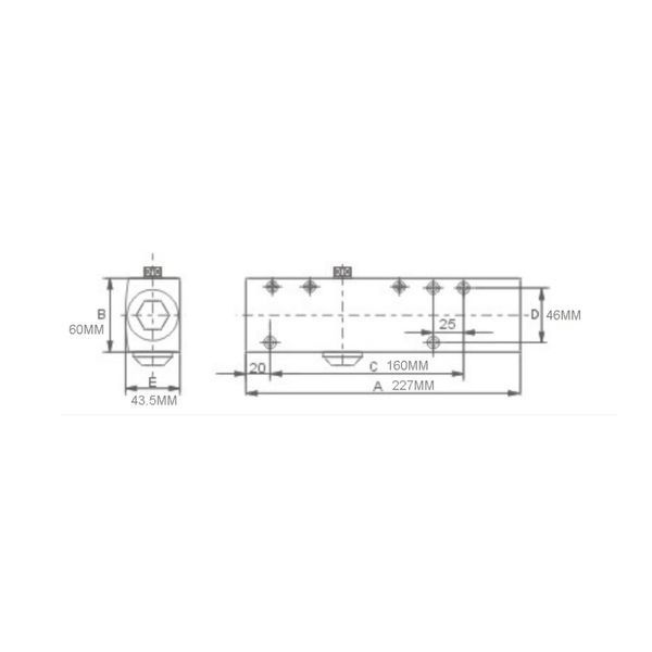 Дверний доводчик Dortec DT-72 Silver 63-00028 фото