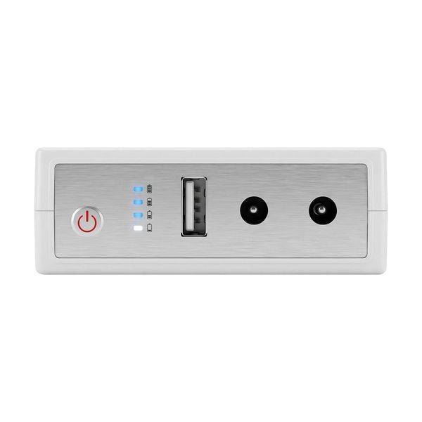 Комплект Mini UPS з блоком живлення: джерело безперебійного живлення Mini UPS WGP UPS103C 20000mAh 5V/12V/12V, Li-ion 4*5Ah, для роутера і оптичного термінала та блок живлення SPF-1202B 12V/2A 42-00260 фото
