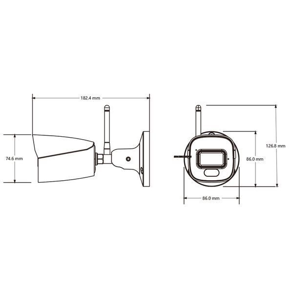IP-відеокамера з WiFi 6 5Mp TVT TD-9451S4-C White f=2.8mm, ІЧ+LED-підсвічування, з мікрофоном 77-00472 фото