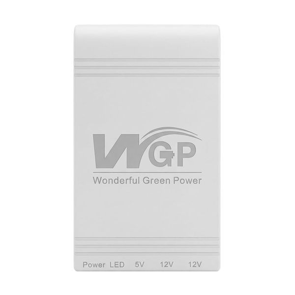 Комплект Mini UPS з блоком живлення: джерело безперебійного живлення Mini UPS WGP UPS103C 20000mAh 5V/12V/12V, Li-ion 4*5Ah, для роутера і оптичного термінала та блок живлення SPF-1202B 12V/2A 42-00260 фото