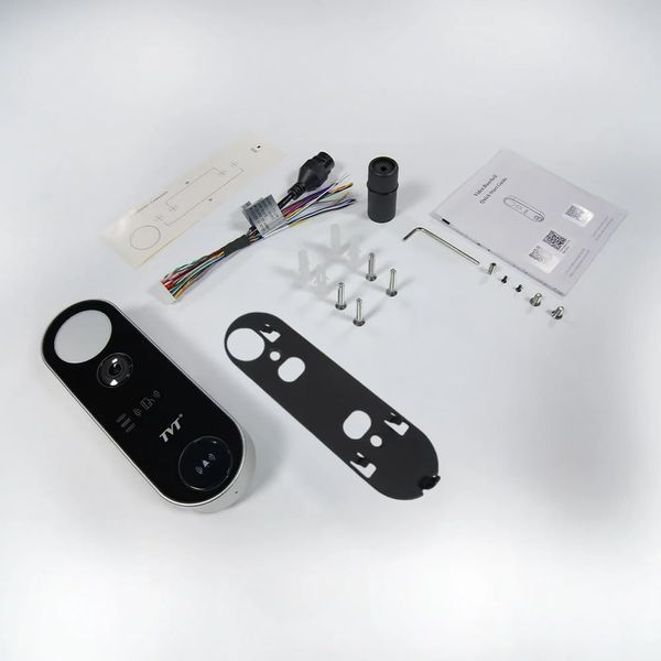 IP-відеопанель з WiFi 2Mp TVT TD-E3110-IC/PE/WF з детекцією облич та зчитувачем Mifare 82-00401 фото