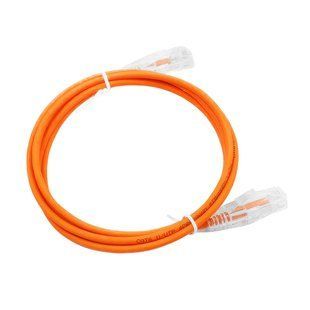 Патч-корд мережевий UTP / RJ45 / CAT6 / 1m / Orange / CU Dtech DT-CAT6eO / 001 74-00110 фото