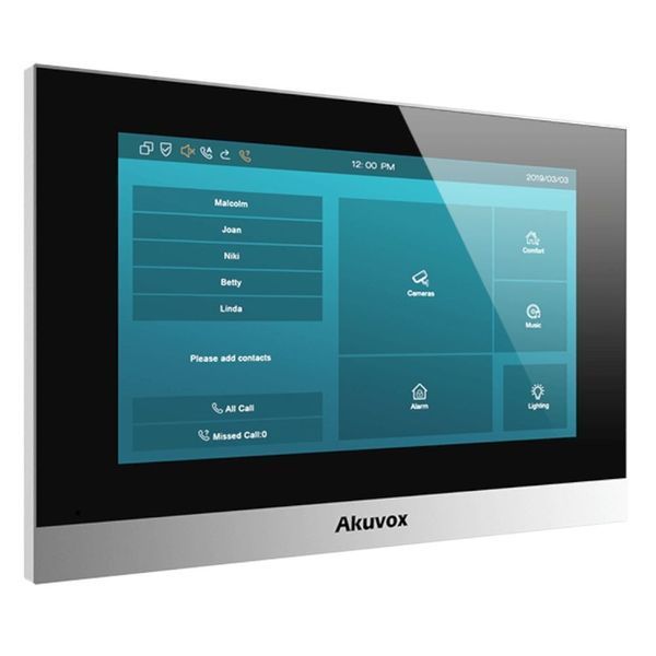 Відеодомофон 7&rdquo; Akuvox C315S Silver SIP Android 87-00009 фото