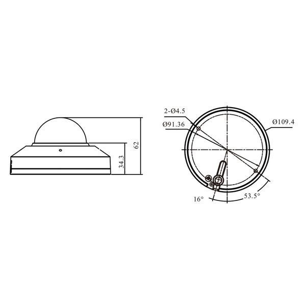 IP-відеокамера з WiFi 6 5Mp TVT TD-9557S4-C White f=2.8mm з мікрофоном 77-00473 фото