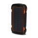 Повербанк з сонячною панеллю 30000mAh Power Bank Kraft TPB-1830SLP Orange 18W QC2.0 LED-ліхтар 43-00040 фото 2