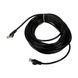 Патч-корд мережевий Trinix UTP, RJ-45, CAT.5 25m Black 73-00648 фото 1