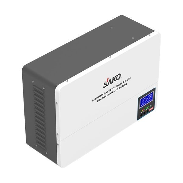 Акумулятор LiFePO4 100А*год 51.2В 5120Вт*год Sako SK-51.2V100Ah Li-Wall series настінний монтаж 42-00156 фото