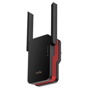 WiFi 6 Mesh ретранслятор Cudy RE3000 Black гігабітний AX3000 73-00554 фото