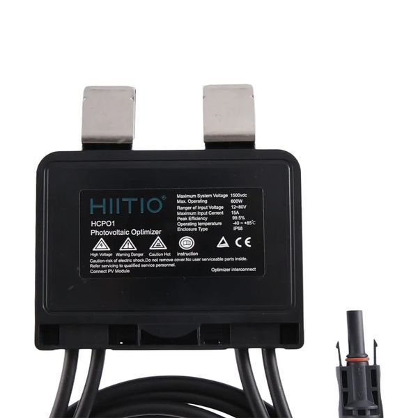 Оптимізатор потужності для сонячних панелей Hiitio HCP01-600 600W 15A 12-80V 44-00501 фото