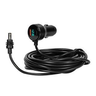 Кабель живлення для Starlink Mini E-NET автомобільний прикурювач/DC з USB Type-C та LED 3м 73-01011 фото