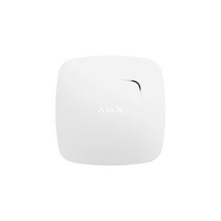Бездротовий датчик диму та чадного газу Ajax FireProtect Plus White білий з температурним сенсором 26-00022 фото