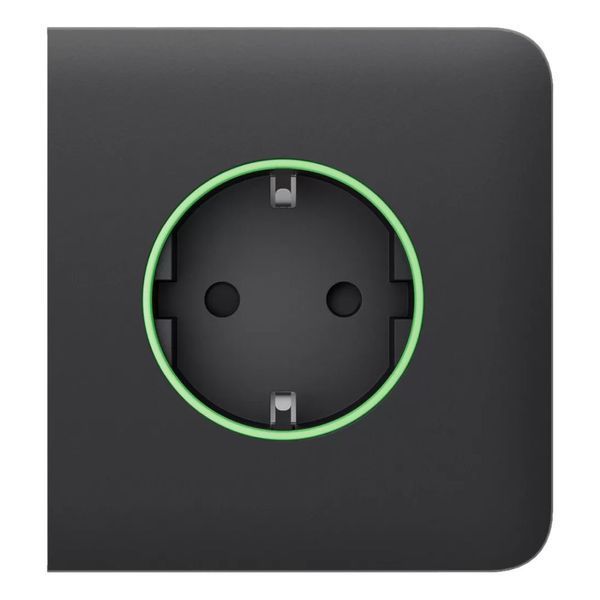 Фронтальна панель Ajax SideCover ASP graphite/графіт для розумної розетки Outlet 26-00352 фото