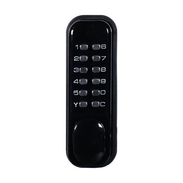 Замок механічний кодовий Trinix TRL-6102MPW Black 64-00029 фото