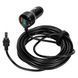 Кабель живлення для Starlink Mini E-NET автомобільний прикурювач/DC з USB Type-C та LED 3м 73-01011 фото 2