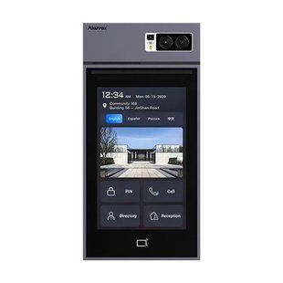 IP-відеопанель багатоабонентська 5Mp Akuvox S539 з екраном 10", розпізнаванням облич та зчитувачем EM-Marine / Mifare / NFC / BLE / QR 00-00001888 фото