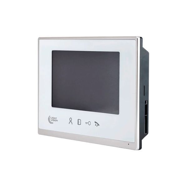 Відеодомофон 7&rdquo; WiFi Light Vision MACAO FHD White 82-00204 фото