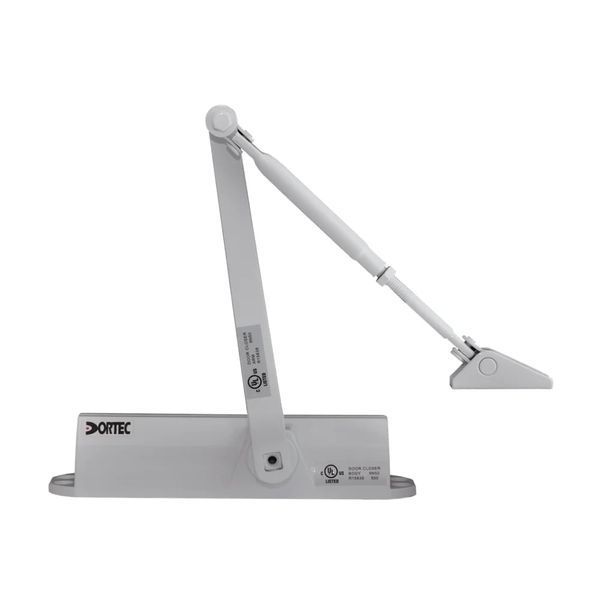 Дверний доводчик Dortec DT-83H White з фіксацією дверей у відчиненому положенні 63-00034 фото