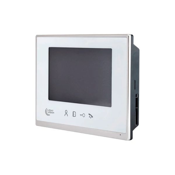 Відеодомофон 7&rdquo; Light Vision MACAO FHD White 82-00202 фото