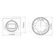 IP-відеокамера 4Mp TVT TD-9545S4-C White f=2.8-12mm, ІЧ+LED-підсвічування, з мікрофоном 77-00372 фото 2