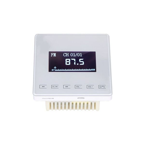 Підсилювач настінний двоканальний CMX A5 Bluetooth/USB/FM 2x15W 17-00002 фото