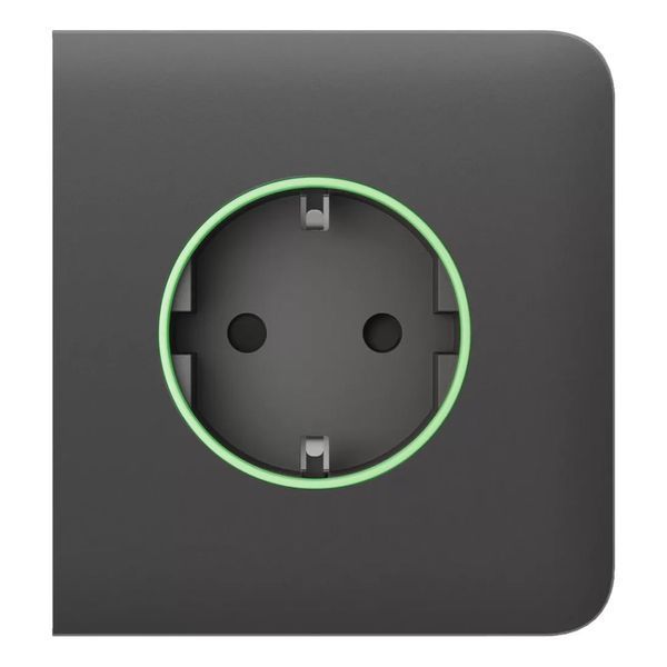 Фронтальна панель Ajax SideCover ASP grey/сіра для розумної розетки Outlet 26-00355 фото