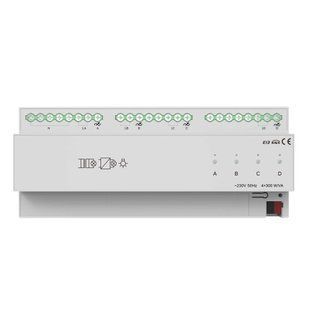 Тиристорний димер на 4 канали 300W, KNX Akubela KXAC-B1D4P300 00-00002682 фото