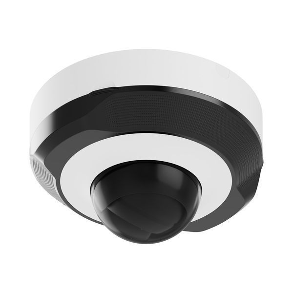IP-відеокамера 5Mp Ajax DomeCam Mini ASP White f=2.8mm з мікрофоном 26-00375 фото
