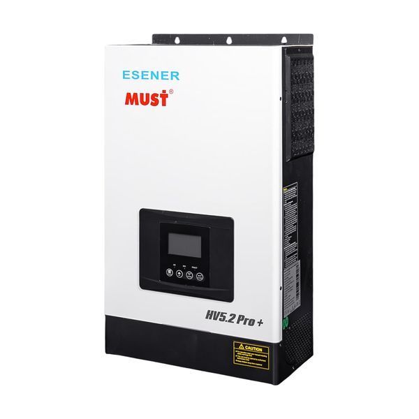 Автономний високочастотний інвертор 5.2kW Must PV18-5248 PRO DC48V - 5.2KVA/5200W WiFi, з комплектом для паралельного підключення 42-00153 фото