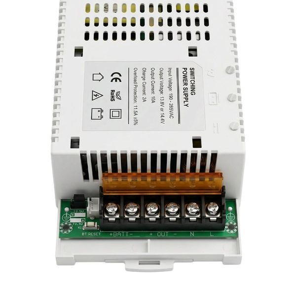 Плата ДБЖ Trinix PSU-1210LED(BOARD) LiFePO4 з кріпленням на DIN-рейку 41-00061 фото