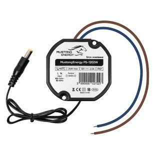Блок живлення Mustang Energy PS-1202W 12V/2A вологозахищений IP67 43-00103 фото