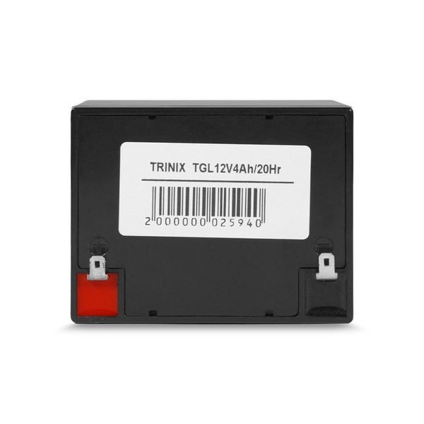 Акумуляторна батарея гелева 12В 4Аг Trinix TGL12V4Ah/20Hr GEL 44-00062 фото