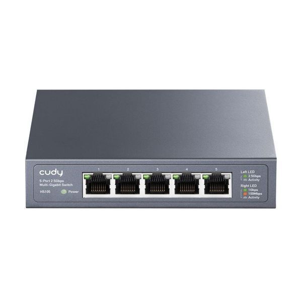 Комутатор 5-портовий некерований Cudy HS105 2.5G 73-00536 фото